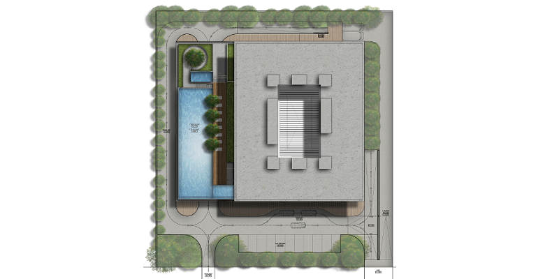 block plan saumata apartment